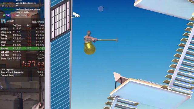 Getting Over It Snake% In 2:39.285 смотреть онлайн