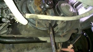 Самоделка для откручивания и затягивания болта шкива коленвала TOYOTA