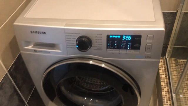 Стиральная машина Samsung WW70J52E0HS. Характеристики, программы, обзор и отзыв смотреть онлайн