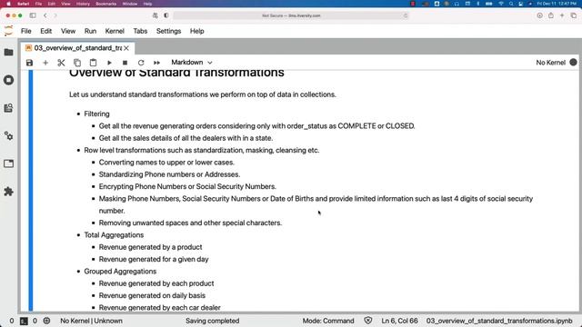 Programming Essentials Python - Manipulating Collections - Overview of Standard Transformations смотреть онлайн