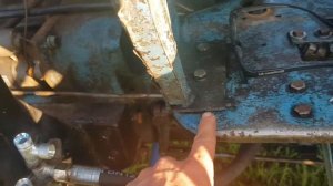 Подсоединения гидравлики, установка куна