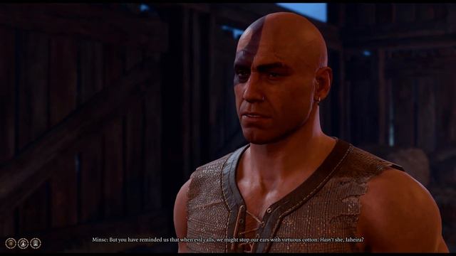 Baldur's Gate 3 - Jaheira and Minsc Comfort and Watch Over Dark Urge смотреть онлайн