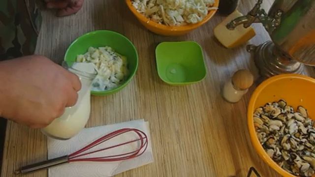 Мидии и цветная капуста, быстро запеченные по оригинальному рецепту Magcheese смотреть онлайн