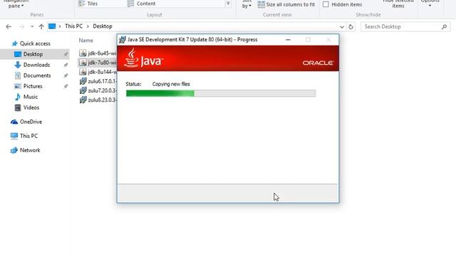 Java 7 (Oracle JDK 7) installation in Windows 10 | Java SE 7 Update 80 смотреть онлайн