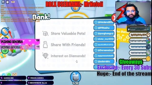 ?LIVE? Pet Simulator X Christmas Mythical Pet Giveaway #PetSimulatorXLive смотреть онлайн