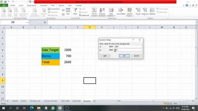 Microsoft Excel: Scenario Manager using смотреть онлайн