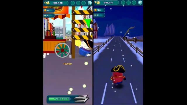 Oddbods Captain Jeff vs Pirate Fuse | Oddbods Turbo Run | Android Gameplay смотреть онлайн