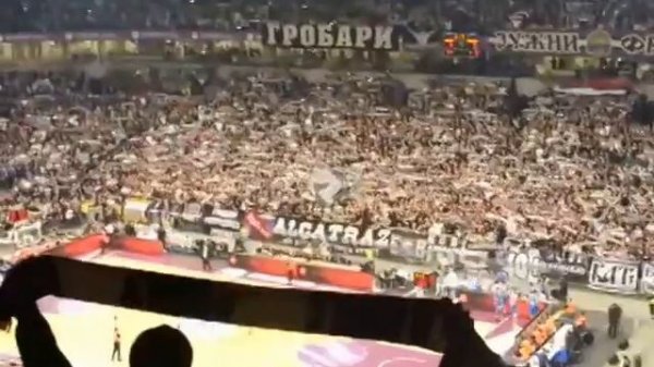 Da volim crno-bele: Partizan-Real Madrid (2.1.2014.)