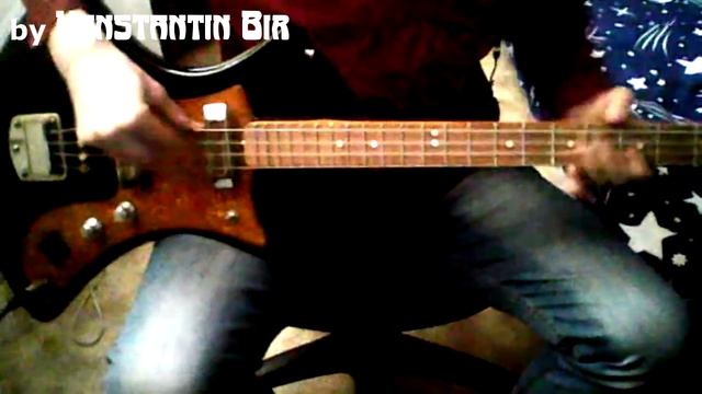 Бас-Гитара "РОДЕН"СССР/bass"Roden"(made in USSR) смотреть онлайн