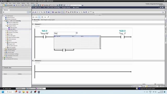 Using PLC SIM rather than a Physical PLC in order to learn TIA Portal смотреть онлайн