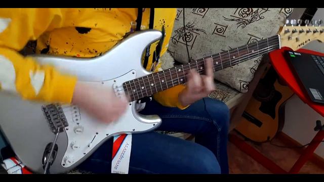 Nirvana - Territorial pissings (guitar cover) смотреть онлайн