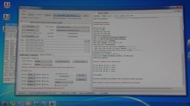 P5200 не включается. Инструкция по замене eMMC. ;) смотреть онлайн