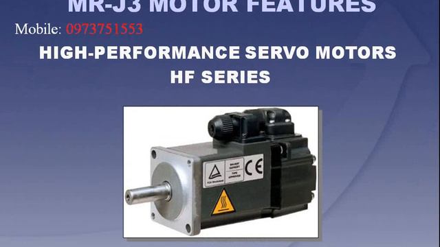 MR-J3-100A Servo Mitsubishi - 0973751553 смотреть онлайн