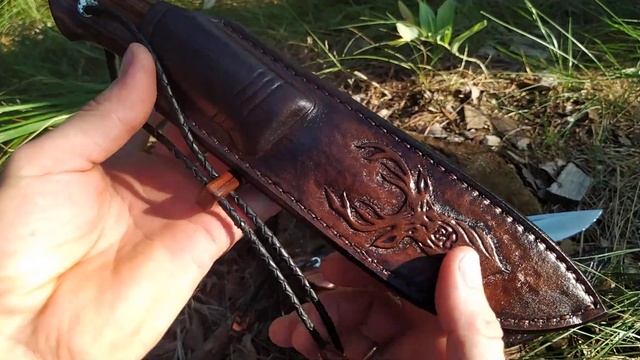 Два заказаных ножа. Сталь М390 и S390 смотреть онлайн