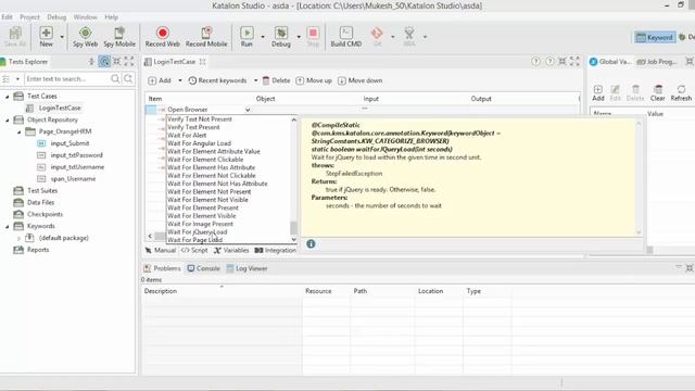 Katalon Studio Tutorial Part 1 - Setup, Install and Run Script using Katalon смотреть онлайн