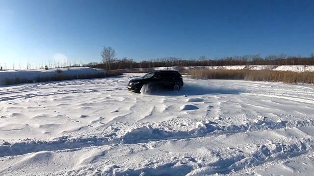 Nissan Qashqai и X-Trail по легкому бездорожью и снегу 2019 смотреть онлайн