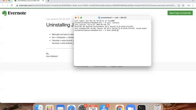 Uninstalling Java from Mac OS смотреть онлайн