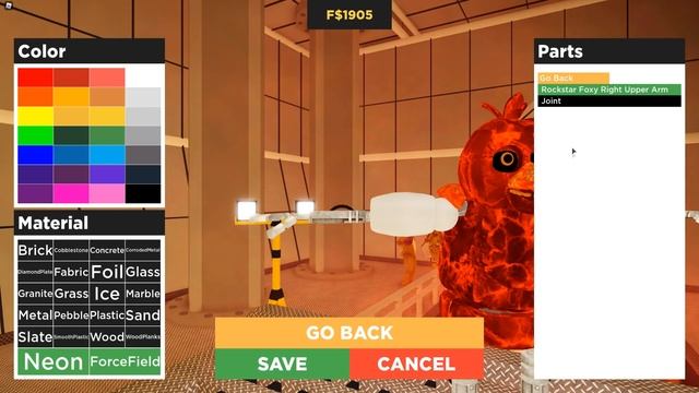 How to Create Scorching Chica Animatronic In Roblox Freddys Ultimate Roleplay A Fnaf Fan Game смотреть онлайн