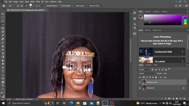 CREATING PERFECT FLAWLESS BACKDROPS IN ADOBE PHOTOSHOP TUTORIAL смотреть онлайн