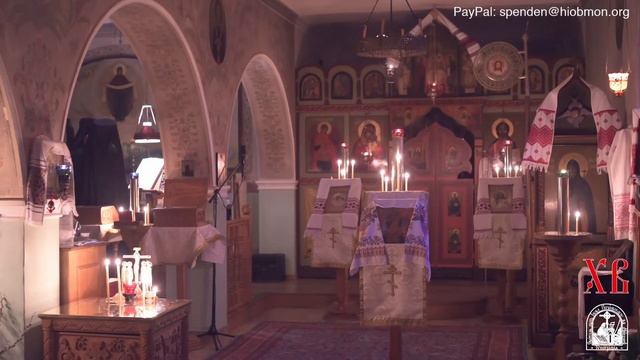 Утреня и литургия, понедельник 2 я неделя по пасхе – Orthros und Liturgie Montag 2. Wo. nach Ostern смотреть онлайн