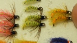 Вид мушек в сухом и мокром состоянии. Мочим мушку сопля и органза.