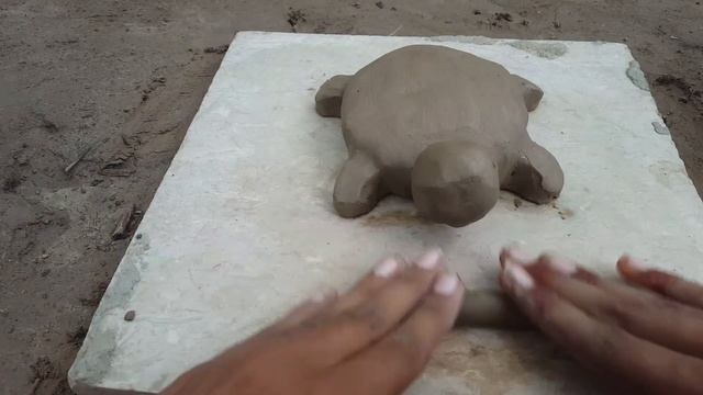 How to build clay tortoise | tortoise & swimming pool | & this is my cat love tortoise | diy house смотреть онлайн