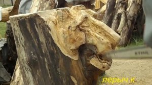 Стол из "ничего". Лесная мебель бензопилой.