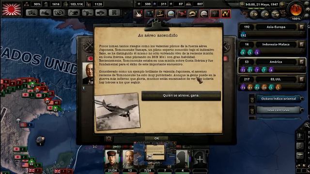 Entramos hasta la cocina de EE.UU. | #46 | Japón | Hearts of Iron 4 en español смотреть онлайн