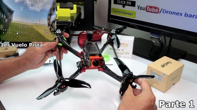 Montaje y Ensamblado Drone de Carreras Vertical y ESC 4 en 1 Parte 1 смотреть онлайн