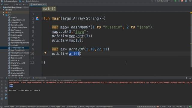 33-Kotlin for Beginners: mapOf Arrayof listOf and mutableListOf смотреть онлайн