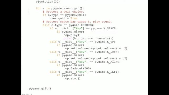Sound and music in pygame; No Background Music; Objects & Games with Python Chapter 10 Video 11 смотреть онлайн