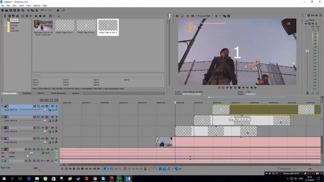 Учимся монтировать в VEGAS PRO 14 - #1 Прокси, Анимация, Маска [+Bandicam!] смотреть онлайн