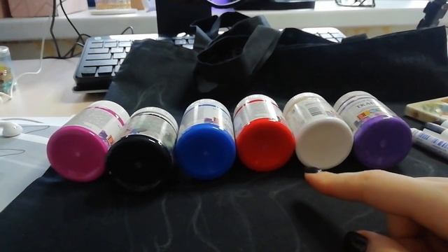 Как рисовать на ткани [ кастомизирую шоппер ]