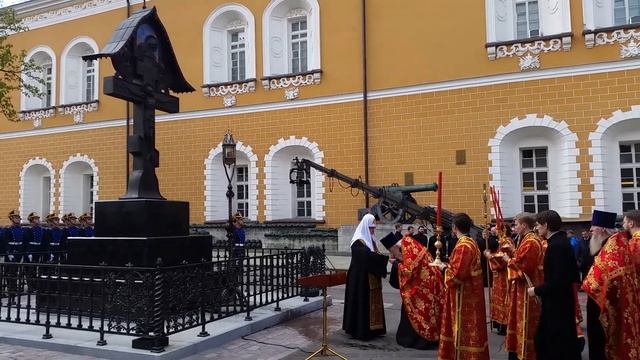 Освящение воссозданного Креста-Памятника Великому Князю Сергею Александровичу. 4 мая 2017 г. смотреть онлайн