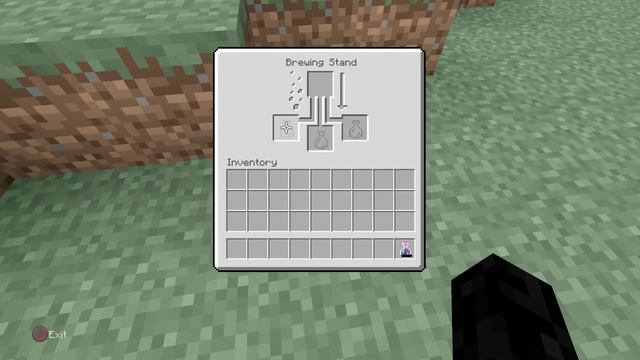 PS4-Minecraft-How to make a splash potion of weakness смотреть онлайн
