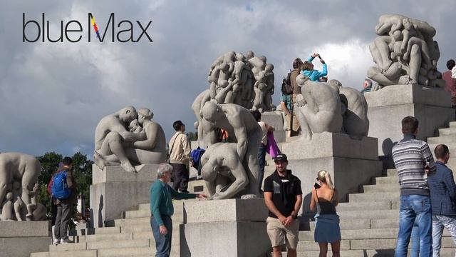 Frogner Park Oslo, Norway travel guide 4K bluemaxbg.com смотреть онлайн