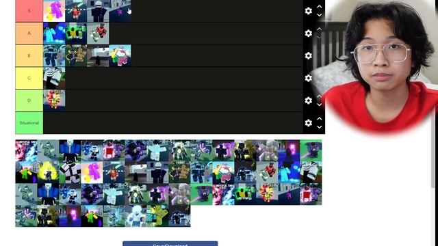 [NEW] The AUT ALL STANDS Tier List (PVP, Showcase, 1v1, Update, Guide) | Roblox A Universal Time смотреть онлайн