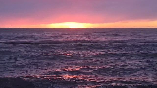 Морской закат в Хосте, 19.11.2023