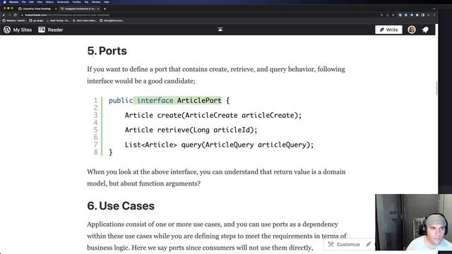 [TR] Reading "Hexagonal architecture in java, simplified" смотреть онлайн
