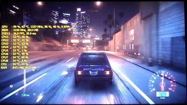 Need for Speed - GTX 750 Ti 2GB - i7 920 - 1080p Test смотреть онлайн