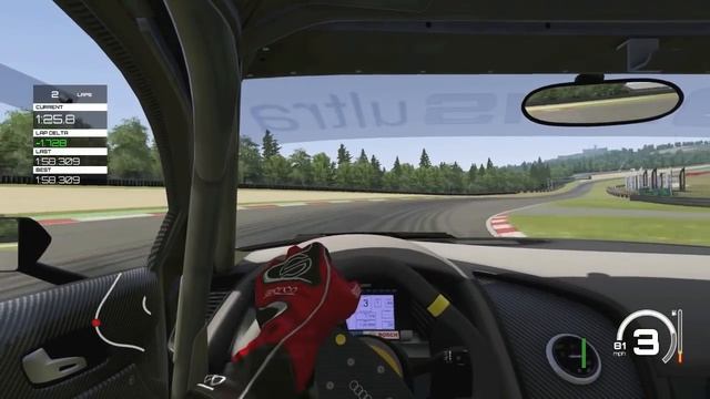 Assetto Corsa: Race Setup (Audi R8 LMS Ultra GT3 @ Nurburgring GP GT) + Base Setup смотреть онлайн