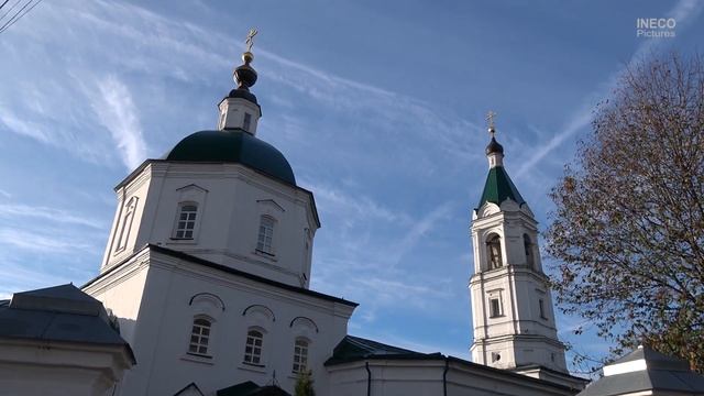 Храм Крестовоздвижения в Марчугах 29 сентября 2018 Утро перед праздничной службой ロシアの古い教会 смотреть онлайн