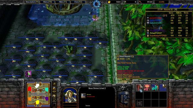 Warcraft Tropical Tower Wars - evolution builder middle win смотреть онлайн