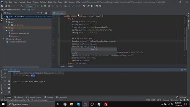 How to perform SFTP Operation Using Java смотреть онлайн