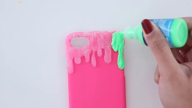 7 AMAZING DIY PHONE CASES! VIRAL Slime & Squishy Inspired Ideas! смотреть онлайн