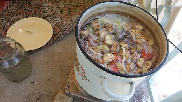 Как приготовить суп из червей