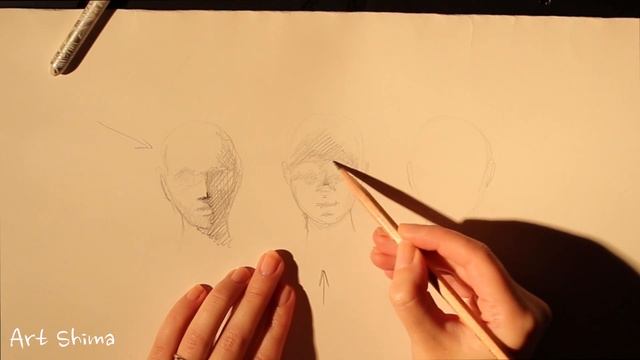 Основы Рисования ГОЛОВЫ / Как нарисовать ПОРТРЕТ? смотреть онлайн