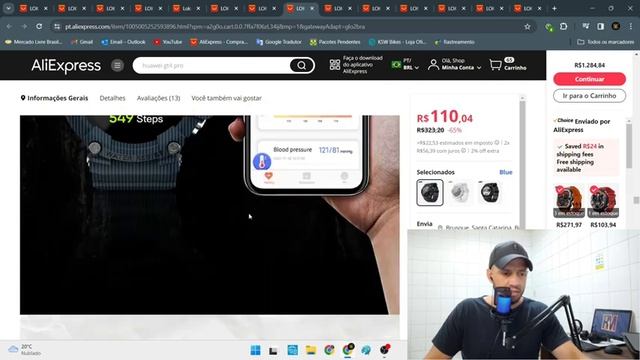 12 SMARTWATCHES BARATOS DA LOKMAT! TELA AMOLED, CERTIFICAÇÃO 5ATM E SISTEMA ANDROID! #ALIEXPRESS смотреть онлайн