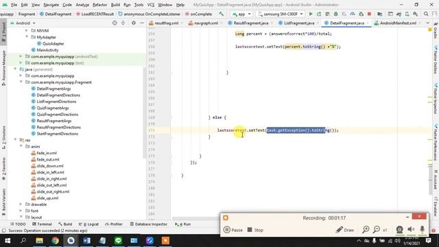 11. Bug Fix - Detail Fragment | Quiz App - MVVM | Firebase | Firestore | смотреть онлайн