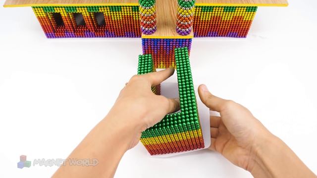 Satisfying And Relaxing With Manget Balls | Build Modern Mansion Have Infinity Swimming Pool ASMR смотреть онлайн